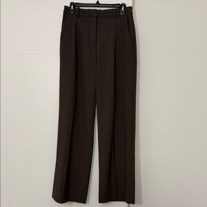Zara Dark Brown Women's Trousers